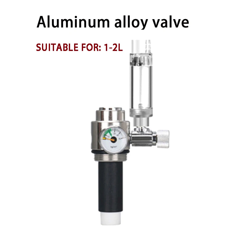 ZRDR Aquarium Generator Stainless Steel Constant Pressure Single Gauge/Pressure Double Gauge Valve Aquarium Equipment