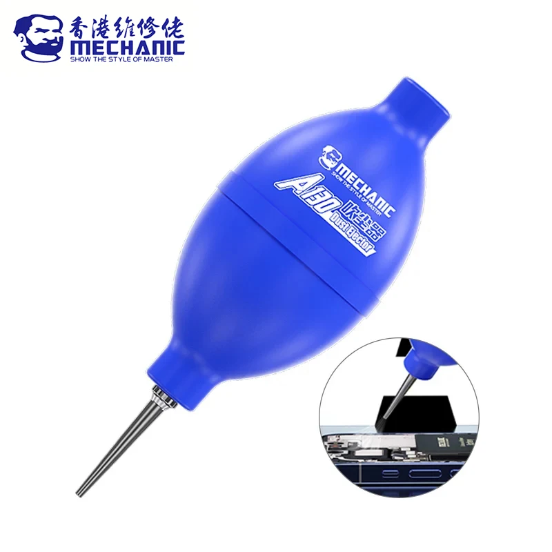 MECHANIC A130 2 in 1 Dust-blowing Ball for Mobile Phone Maintenance No Odor Strong Wind Keyboard Motherboard Cleaning Tool