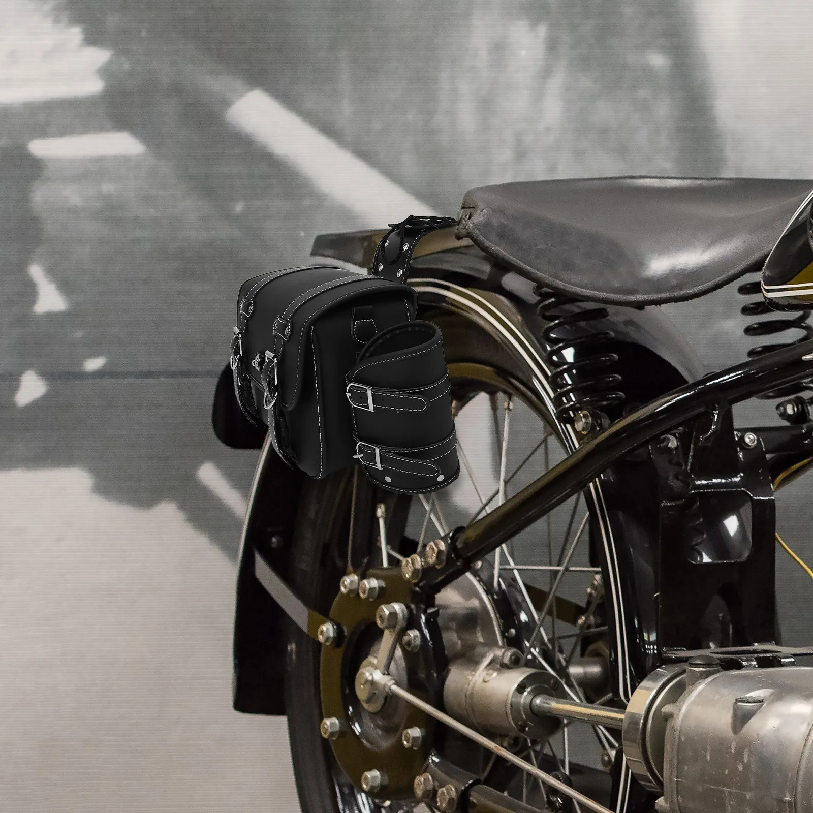 

1 пара универсальных водонепроницаемых подвесных сумок для мотоцикла, велосипеда, автомобиля, электроскутера, для хранения инструментов