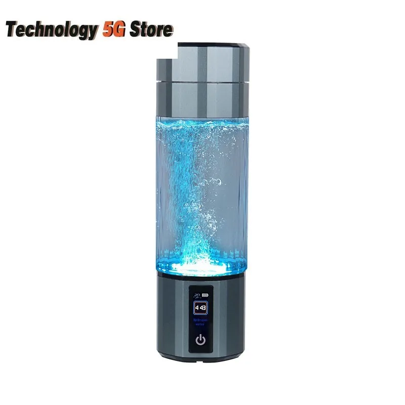 

QS08 230 мл Чашка для воды с насыщенным водородом Бутылка для воды с водородом (красная, с прозрачной мембраной)