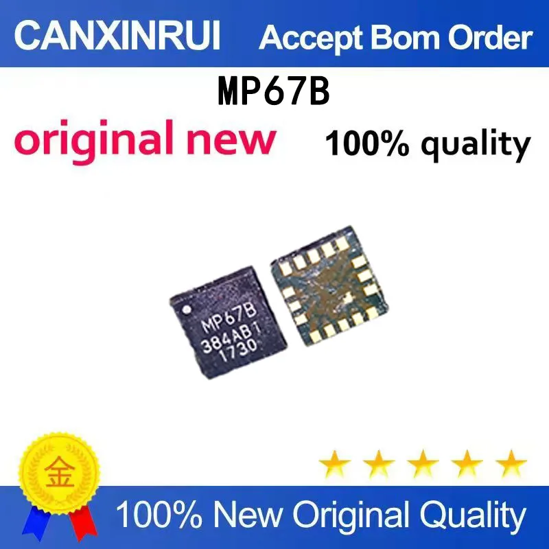 (5-100 pieces)MPU-6700-12 silk screen MP67B QFN INVENSENS gyroscope sensing chip