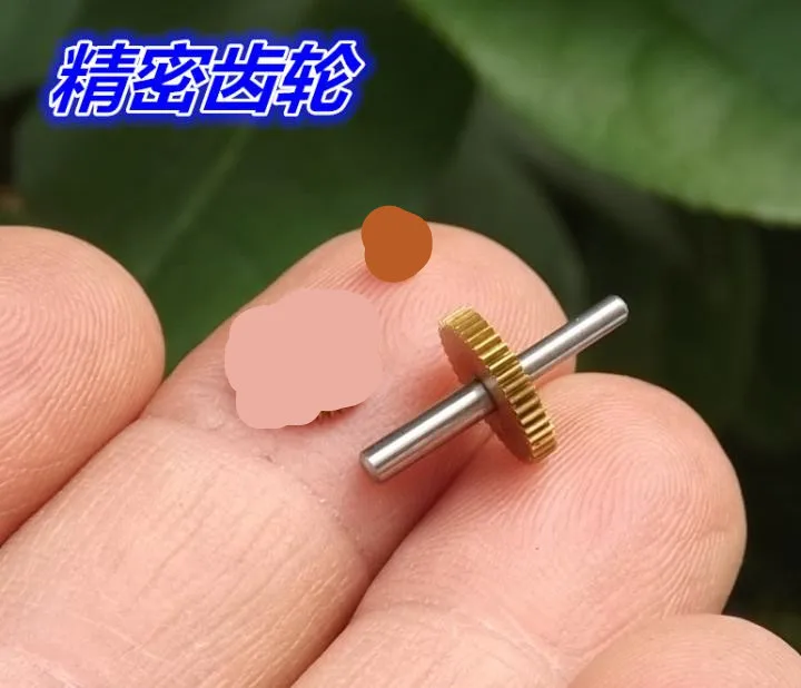 41 سنًا 0.2 وضعًا، ترسًا دقيقًا، ترس نحاسي مصغر، مجموعة تروس معدنية دقيقة