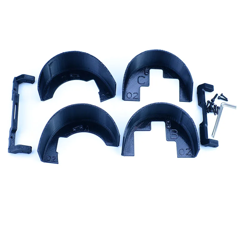 3D Printing Front and Rear Fenders Mudguard for 1/14 MJXRC 14302 Remote Control Car Off-road High Speed RC Cars Truck