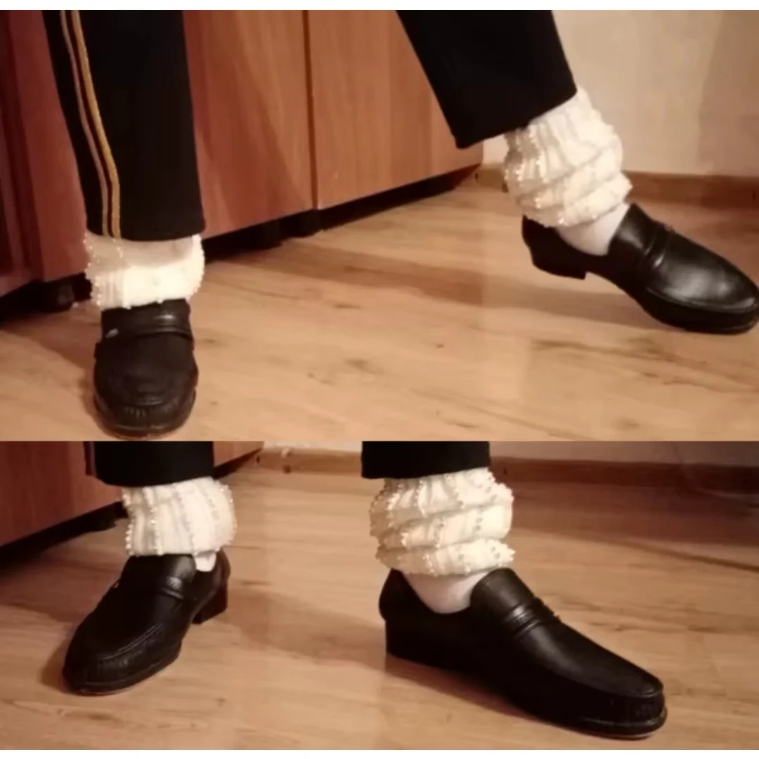 MJ Michael Jackson Baggy calzini con il cristallo handmade 100% (PRO SERIES)