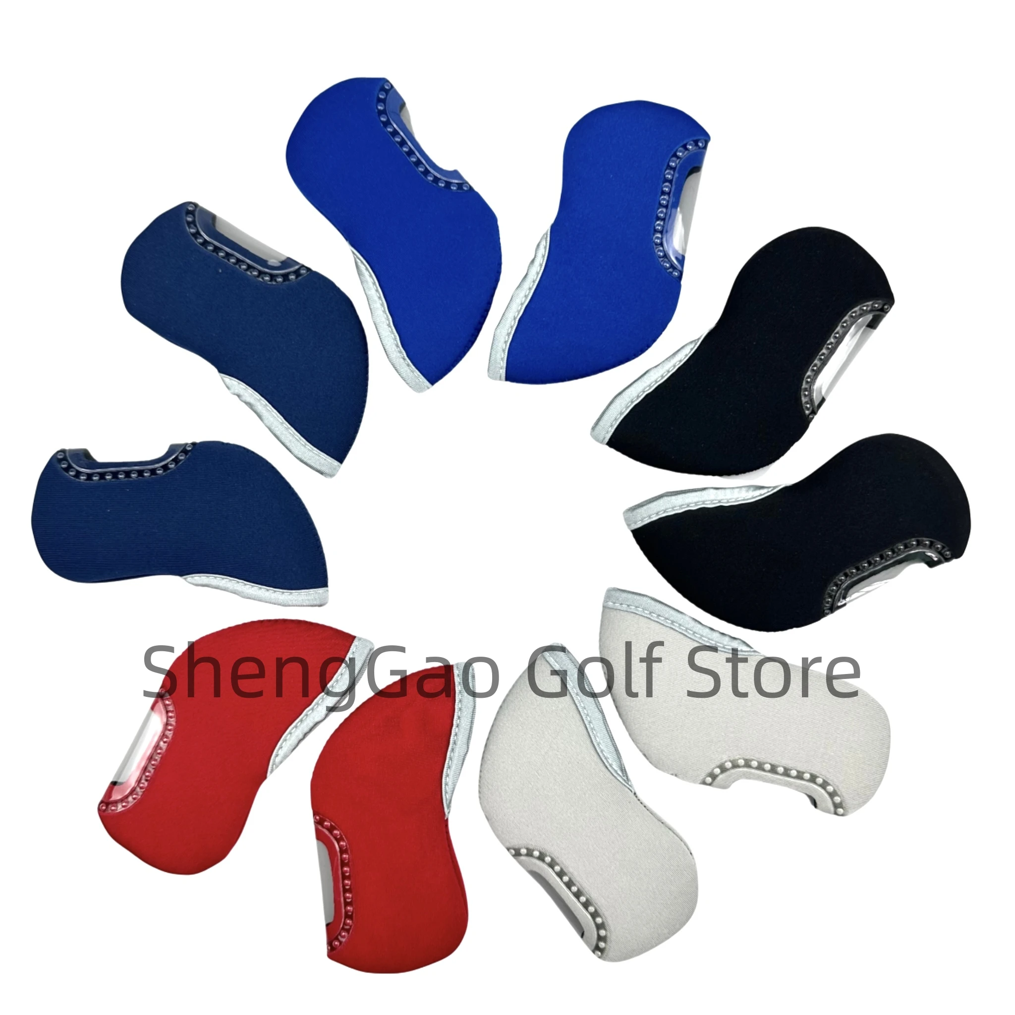 1PC Golf Club Head Cover Simple Sand Wedge transparent Irons Covers Protector Golf Iron Head Headcover Golf Accessories