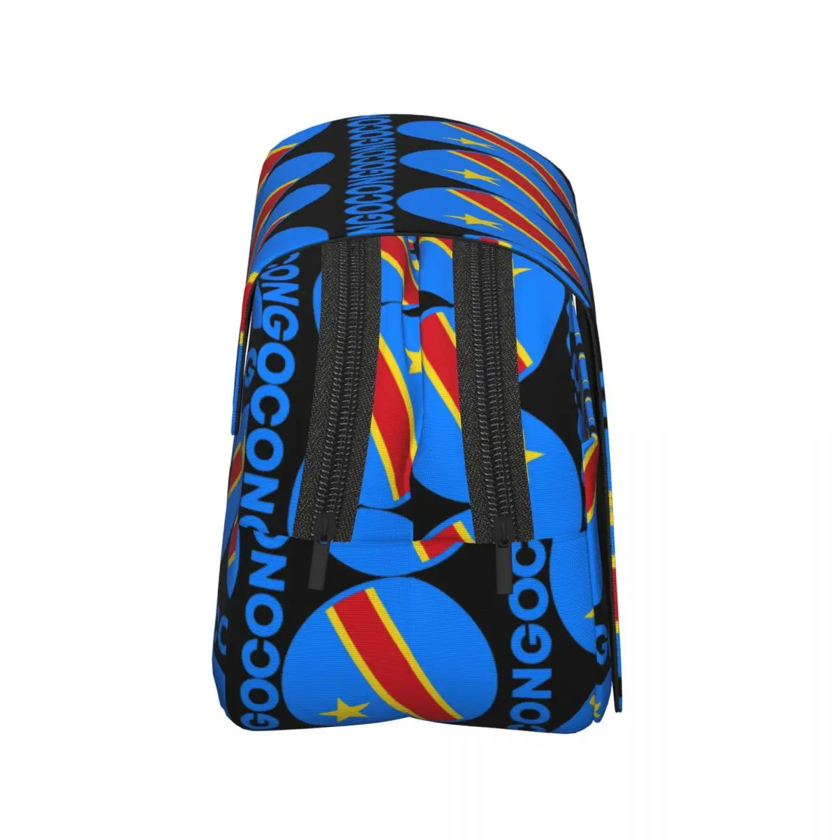 Flag Of Congo Kinshasa Flag Of Zaire Pencil Cases Pencil Pouch Hard Shell Leather Large Storage Pen Box Pencil