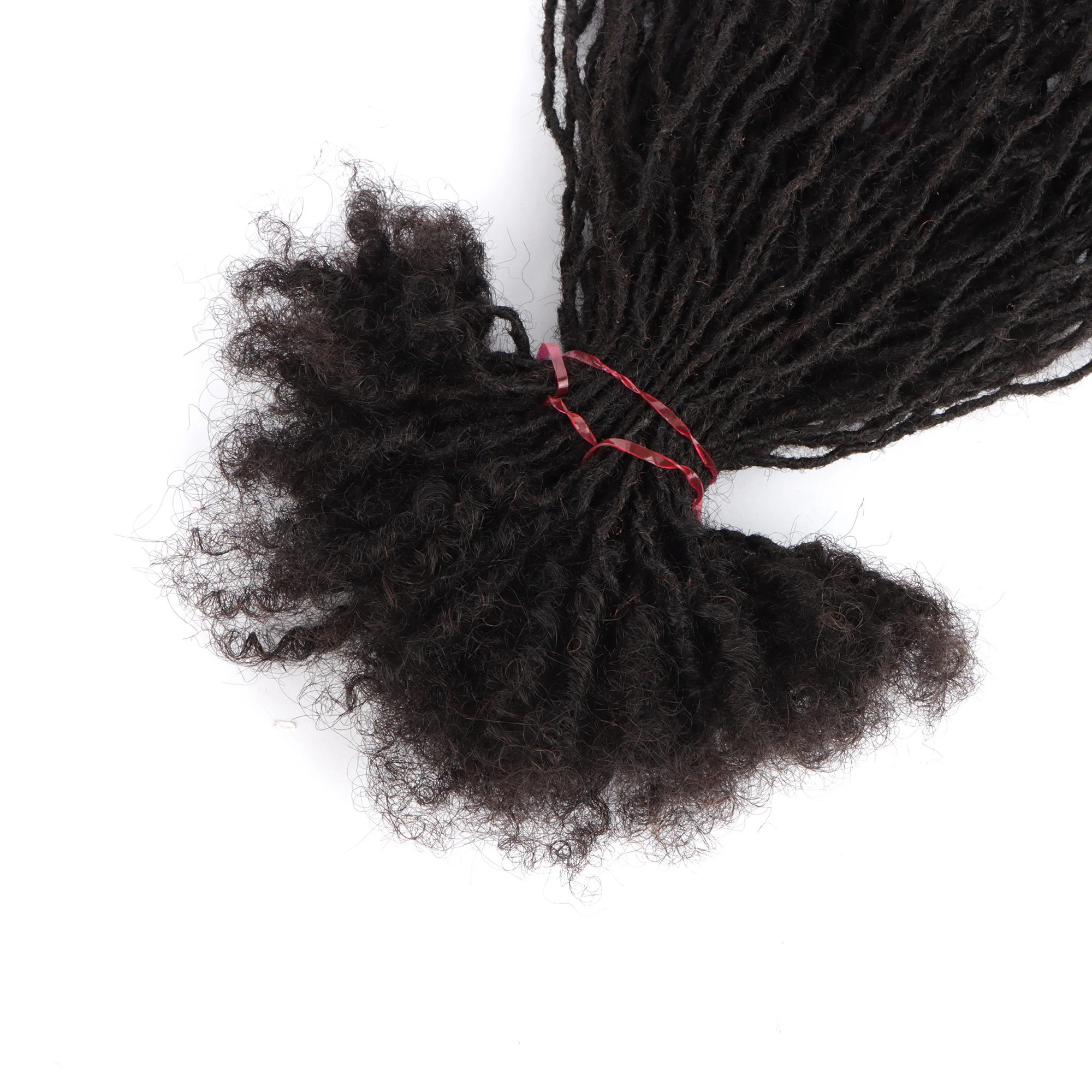 AHVAST micro locs 0.1cm width extesion interlocs sister dreadlocks extensions locs 100% human hair soft locs