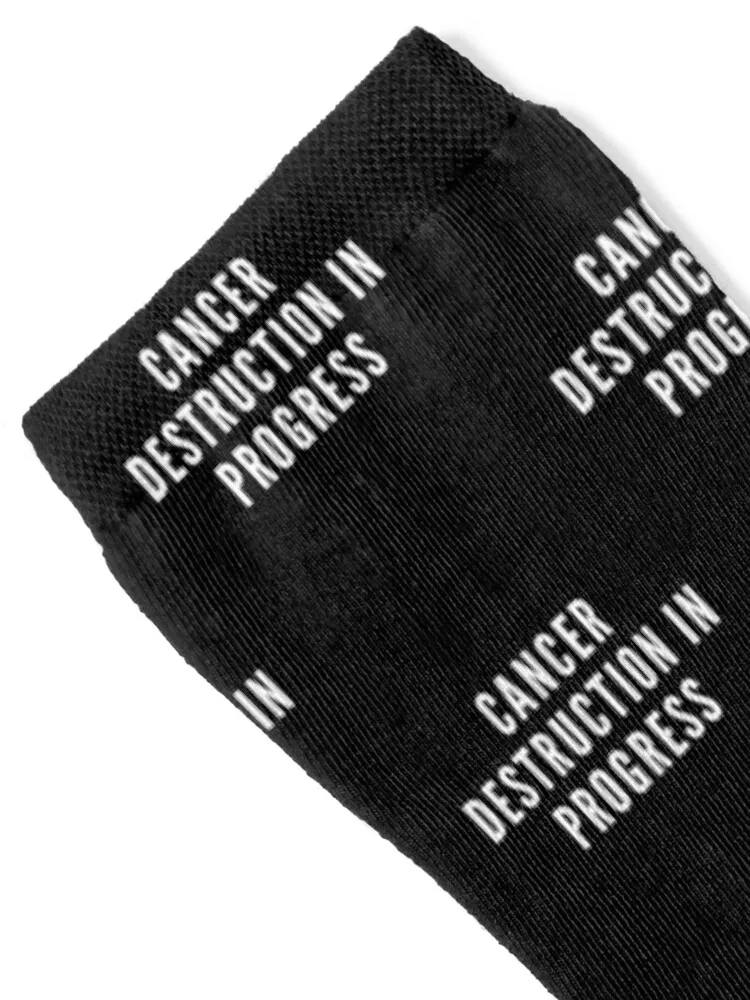 Cancer Destruction In Progress Socks happy Toe sports Socks For Man Women's