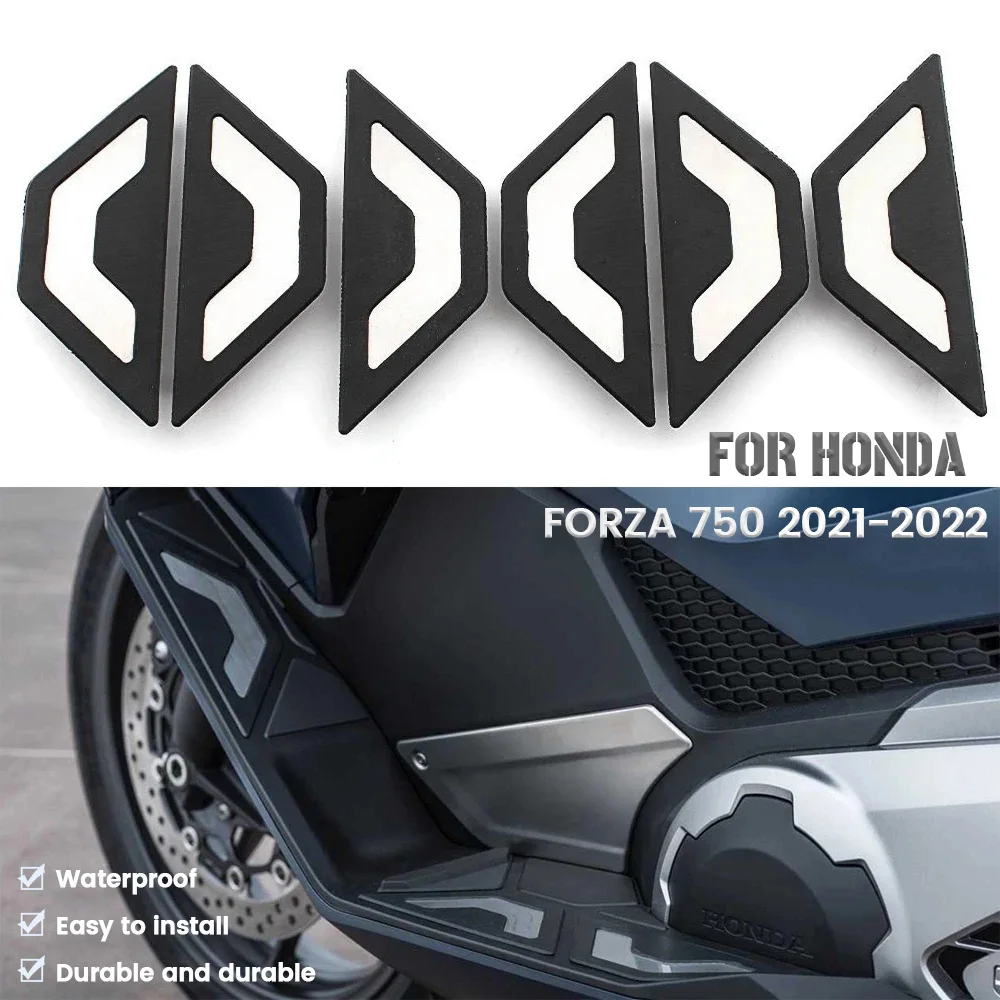 MTKRACING-Placa de Pedal de Motocicleta, Apoio para os pés, Footboard, Step Footpad, Foot Pegs, Fit para HONDA, FROZA 750, NSS750, 2021-2024
