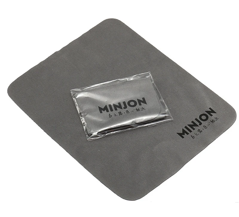 50 100pcs Custom Logo Free 14.5x17.5M Chamois Glasses Cleaner Microfiber Glasses Cleaning Cloth for Lens Phone Screen