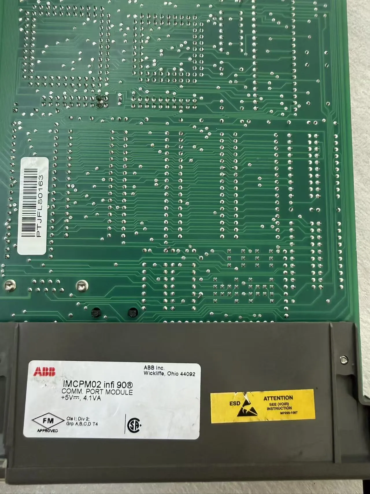 ABB Bailey Card, Model IMCPM02 Photo Real, Very New Quality, Function
