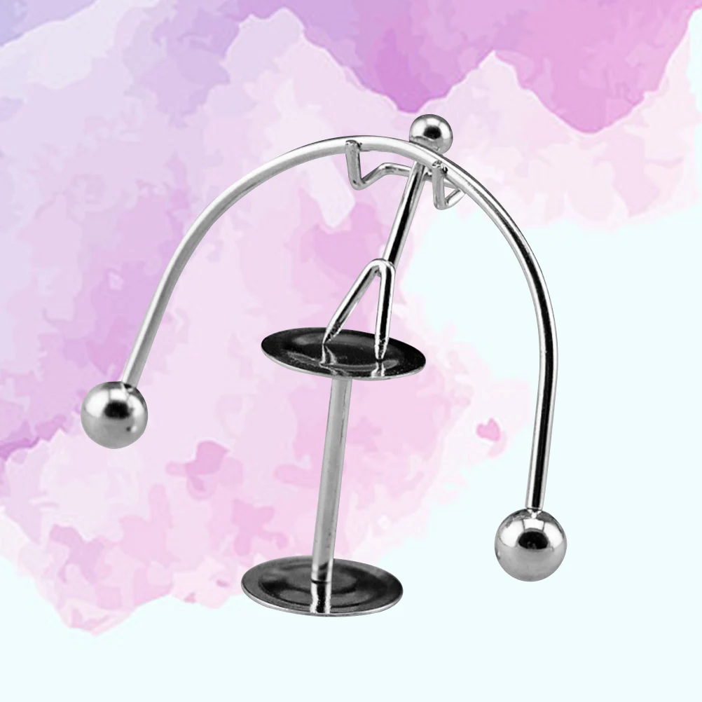 Balance Gyro Stahl drehen Ornament für Home Bar Party Dekoration kleine Person Metall Kunst Hobby drehen Balance