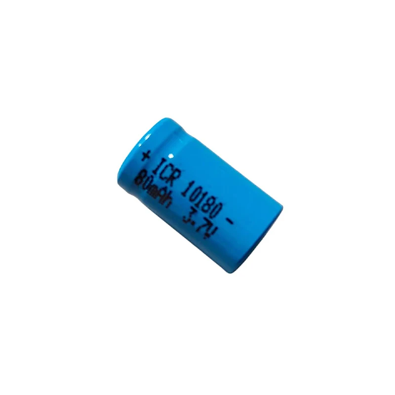 100% New 3.7V High Quality 10180 Rechargeable Li-ion Battery 80mAh For Mini UC02 LED Flashlight Torch And Speaker