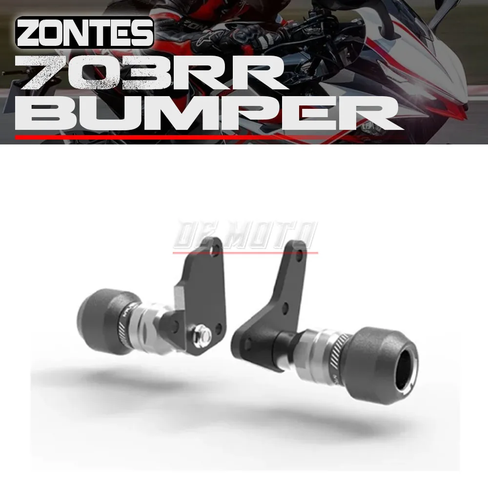 FOR ZONTES 703RR Bumper Guard, Anti-fall Ball, Racing Bumper, Motorcycle Protective Modification