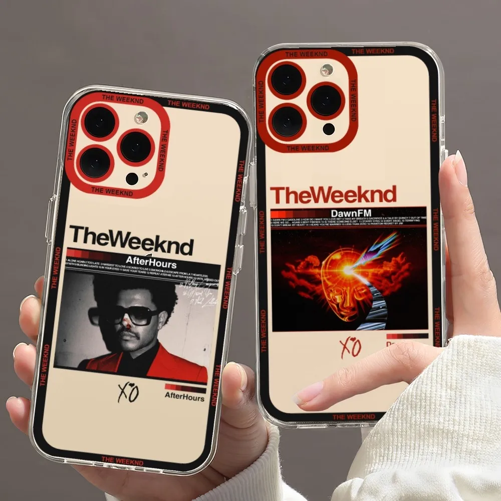 The Weeknd After Hours Phone Case For iPhone 11 12 Mini 13 14 15 Pro Max Transparent Shell