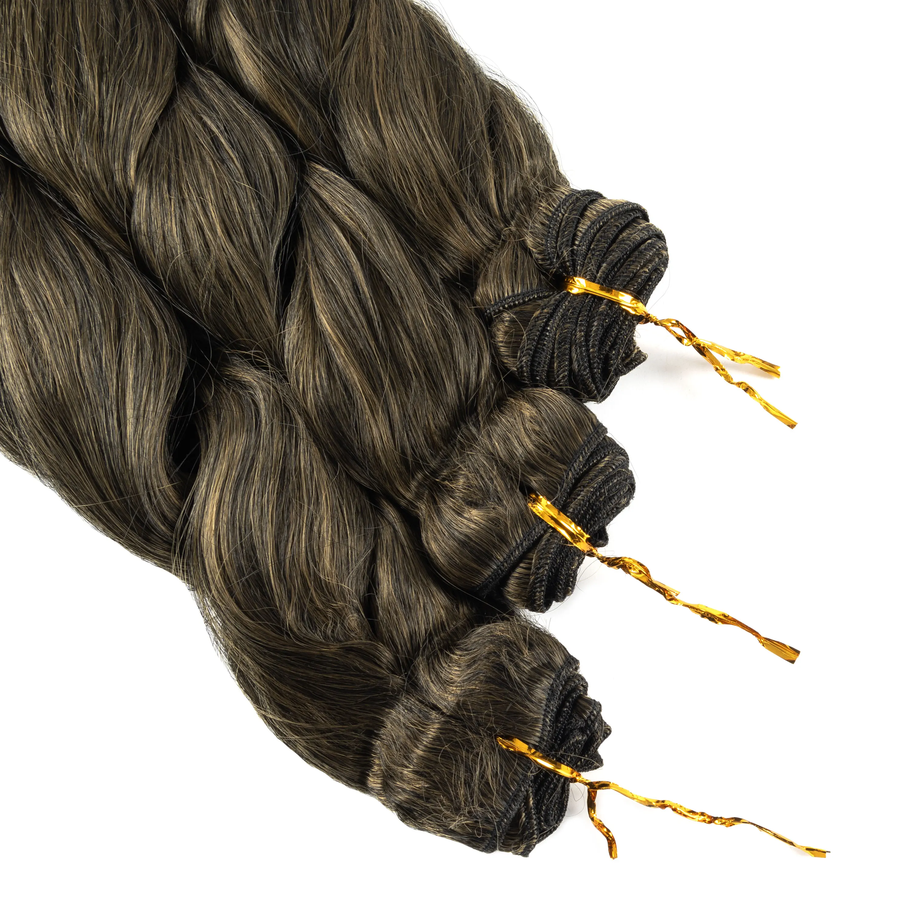 ANNA 255g Loose Wave 4pcs & Braid Braiding French MT1B27# Curls Crochet Braid Curls Hair Extensions Crochet Hair for Women Hair