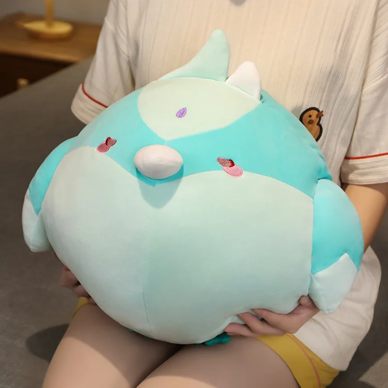 

45cm Genshin Impact Plush Toy Genshin Bird Pillow Cushion Fat Round Anime Original God Game Cosplay Fans Cute Doll Kid Gift