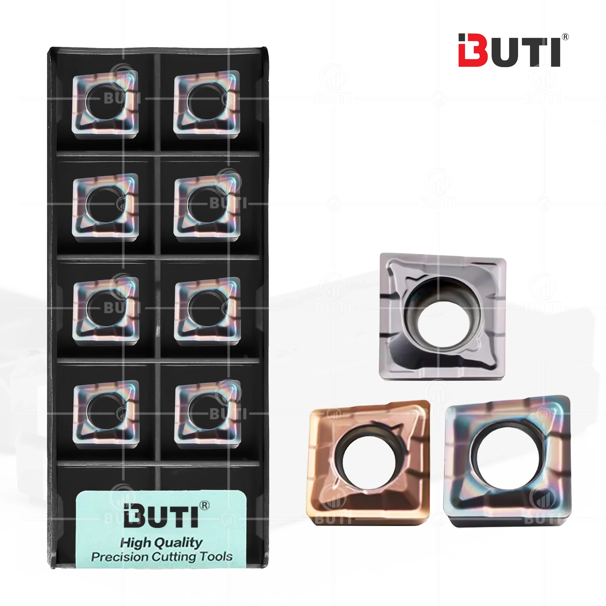 

QCMT 050204 060204 070304 080304 10T304 U-образная дрель с ЧПУ из твердого сплава, высококачественный токарный инструмент для лезвияQCMT 050204 060204 070304 080