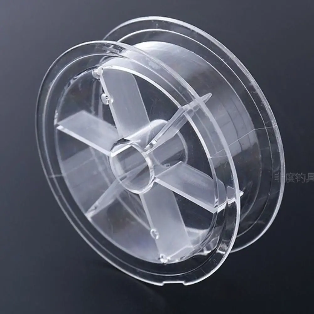 

New Transparent Plastic Floss Bobbins Wire Bobbin Flat Thread Spools 10pcs Wholesale Sewing Tool Crafting