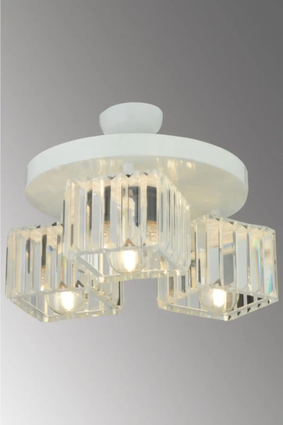 

White Plaf.k-10 crystal stone chandelier with 3-10 crystal stone chandelier