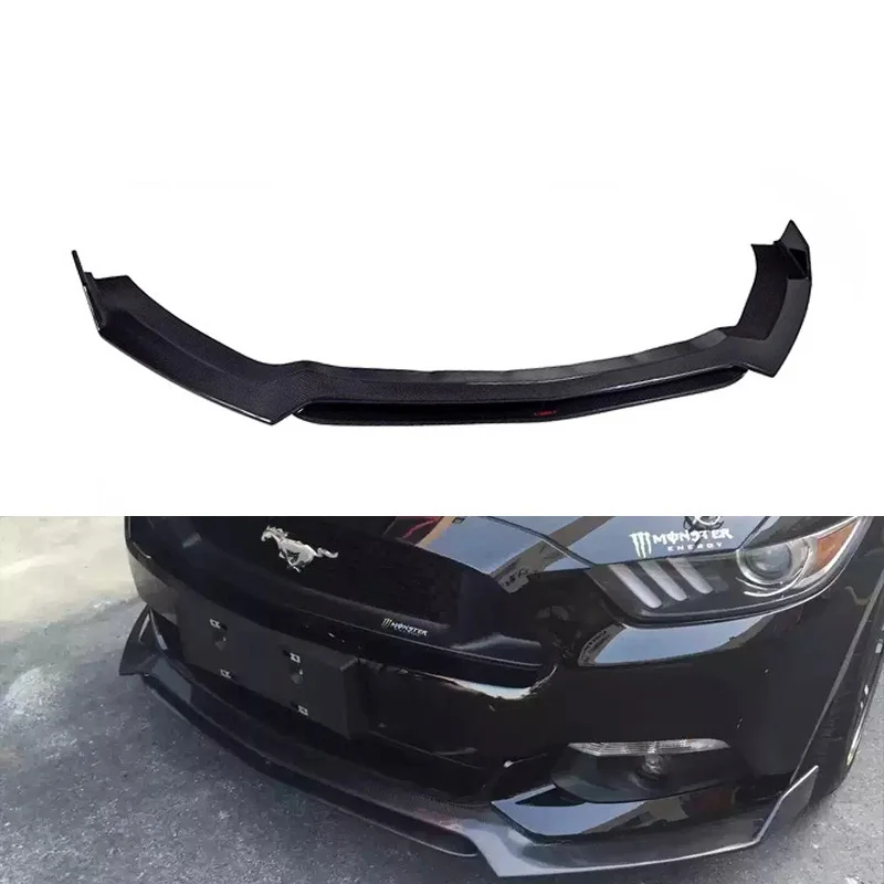 

Сплиттер переднего бампера из карбона для Ford Mustang 2015-2017