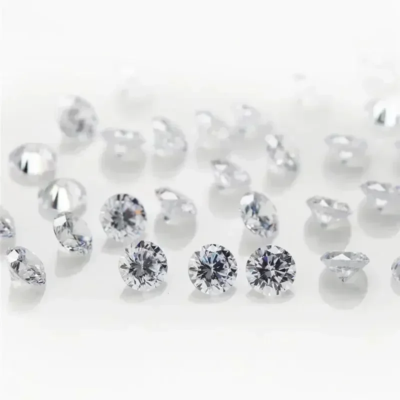

Wholesale Moissanite Loose Stone Wholesale Round Cut Lab Grown Diamond D Color Vvs1 Pass Tester For Jewelry Making Materials