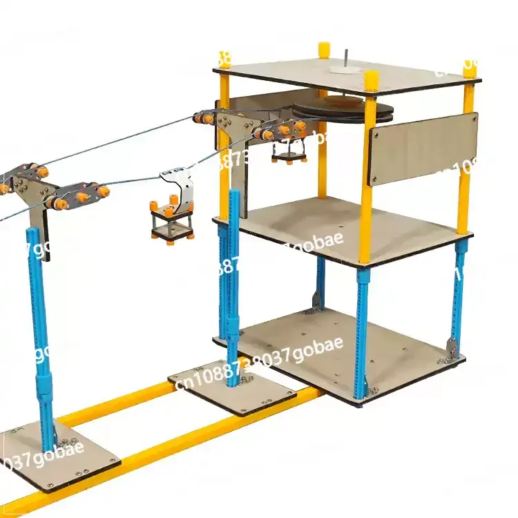 small production handmade popular science model materials Sightseeing cable car, scientific experiment technology