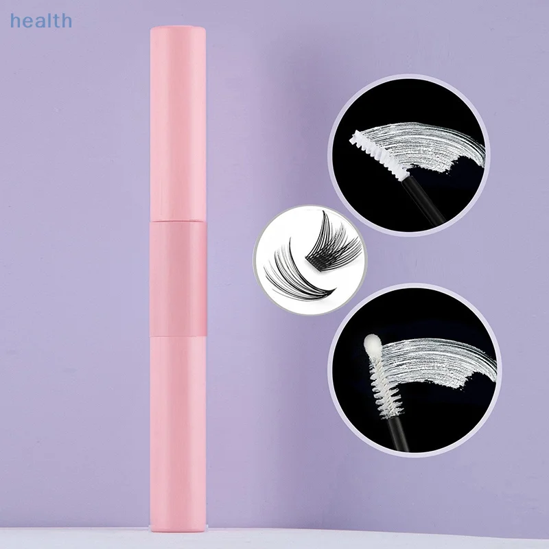 1 pz Tubo Mascara Vuoto Doppia Testa Tubo Eyeliner FAI DA TE Tubo Per Ciglia A Doppio Scopo Crescita Bottiglia di Liquido Contenitore Cosmetico