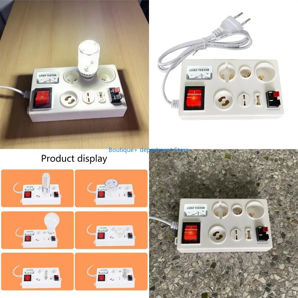 E1PD LED Lamp Tester LED Bulb Tester Features Four Display Meter And Wide Input Ranges 85V To 265V