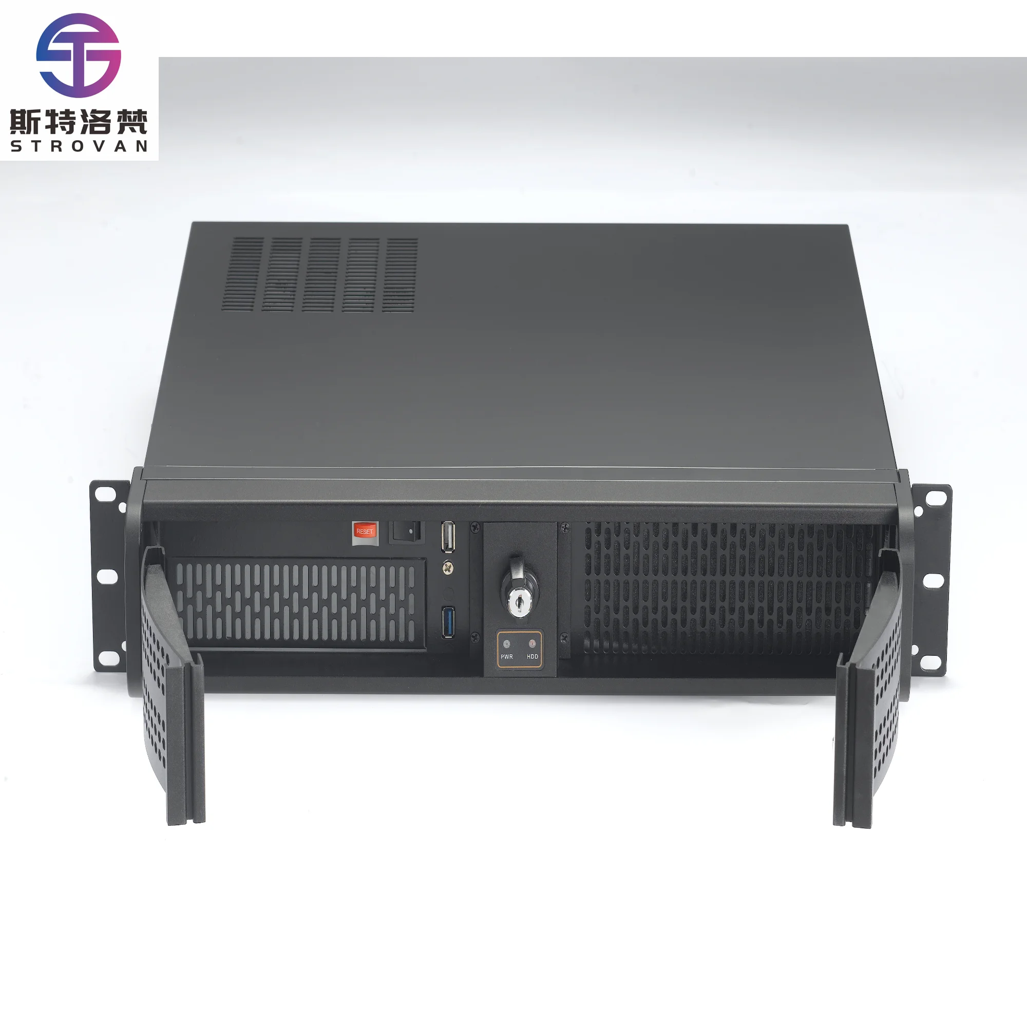 2U   Extrusion Resistance,dust Resistance,shake Resistance,corrosion Resistance Good Industrial Server case