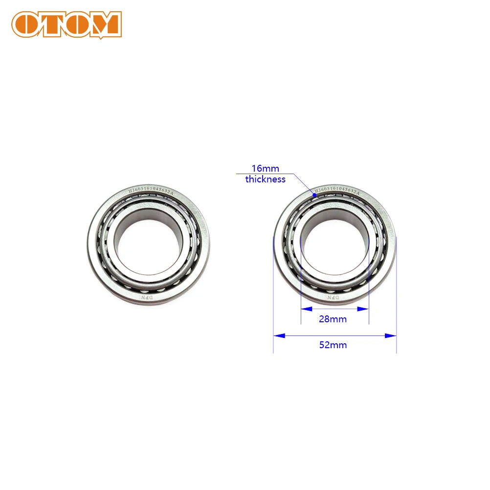 OTOM Motorcycle Steering Stem Bearing Kit For Sherco SE SEF 125 250 300 450 500 2014-2024 Steering Column Bearing