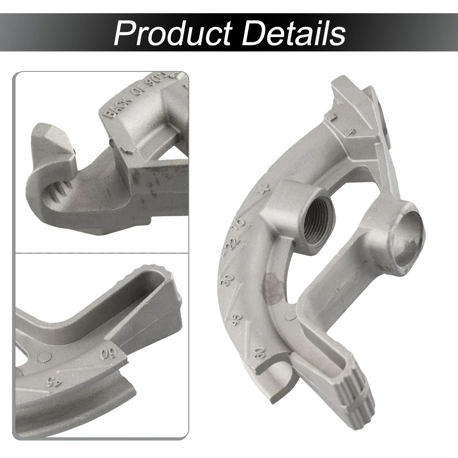 جهاز ثني الأنابيب اليدوي اليدوي الدقيق المُصمم بالهندسة مناسبة للاستخدام على المدى الطويل على 1/2 بوصة لأنابيب EMT تتميز بمؤشرات واضحة #1