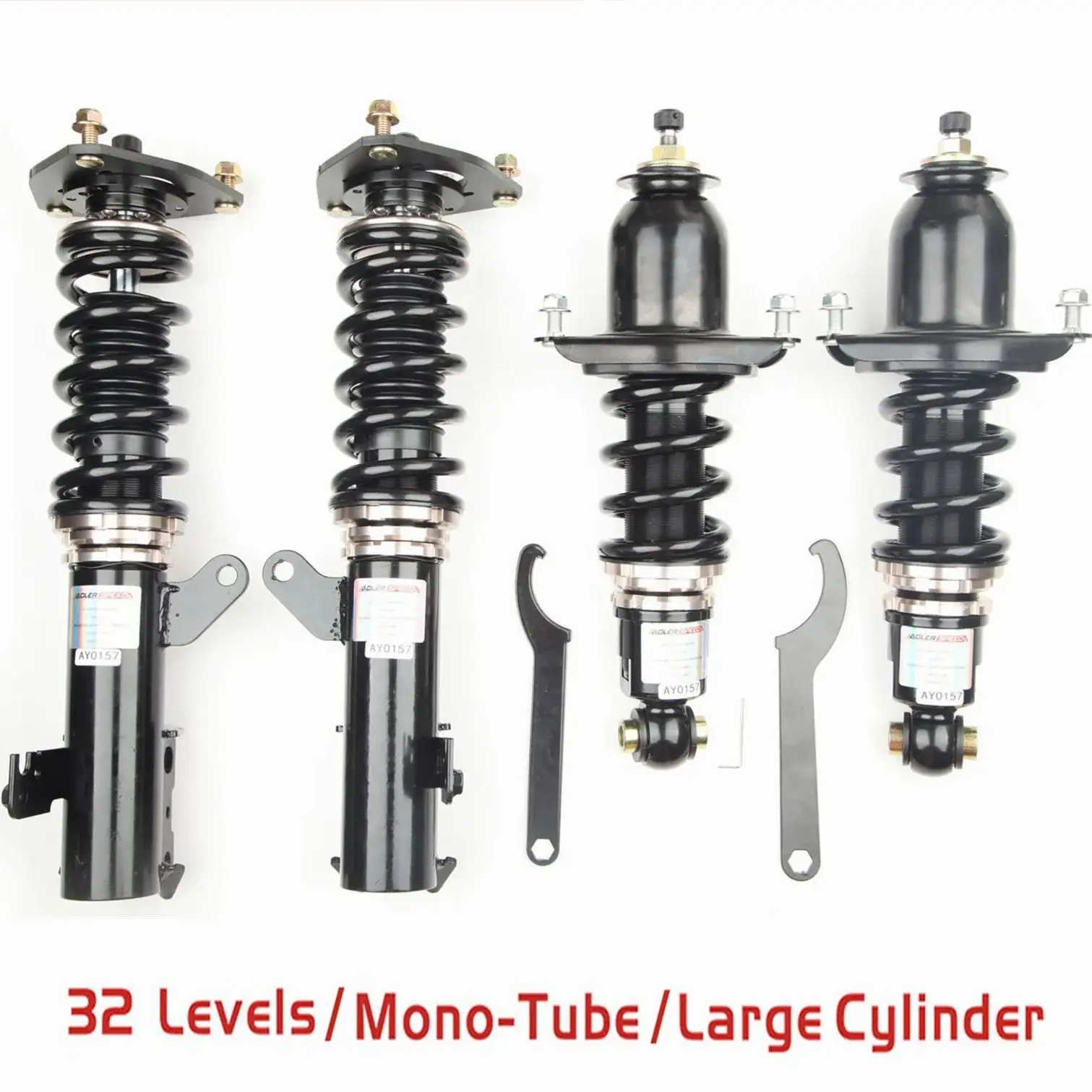 

ADLERSPEED Adjustable Coilovers Lowering Suspension Kit For Scion TC 05-10 ANT10