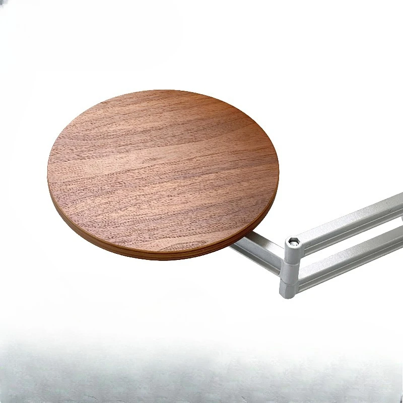 

Round folding shelf, projector bracket, punched, wall-mounted suspended bedside