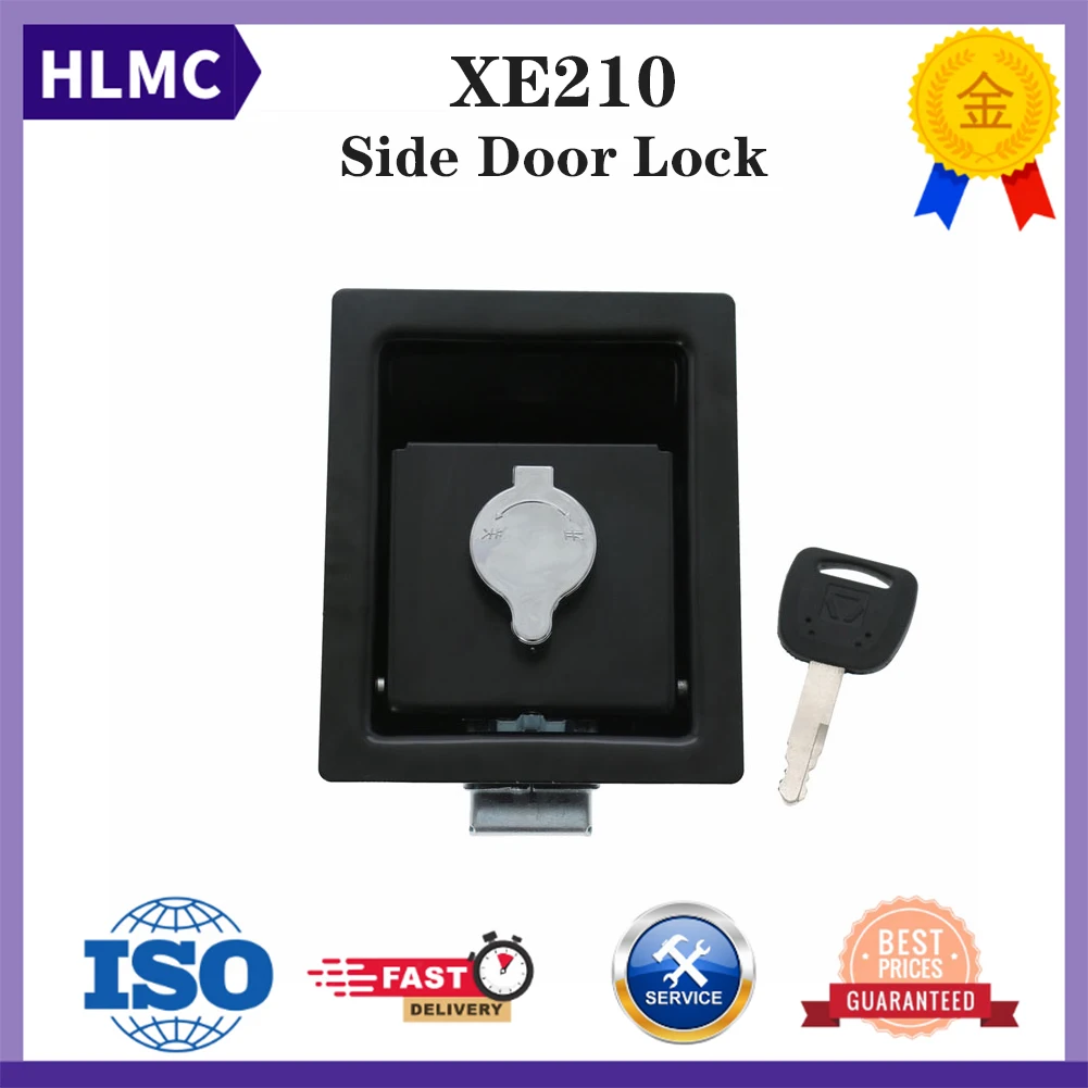 

Excavator Spare Parts XCMG XE130 150 210 260 370 470Parts Side Door Lock Cover Hydraulic Pump Door Lock