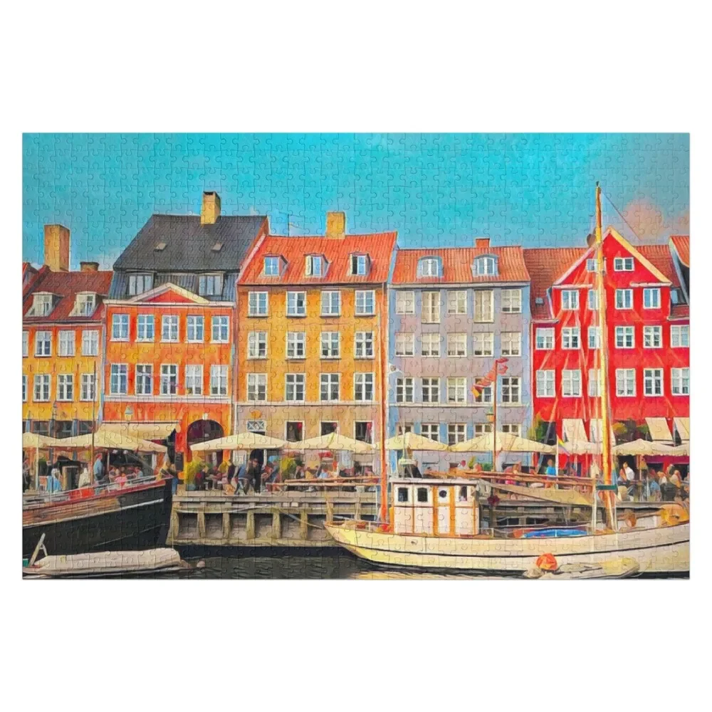 

Streets of Copenhagen Jigsaw Puzzle Custom Gifts Jigsaw Pieces Adults Anime Wooden Animal Puzzle