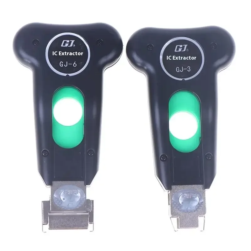 GJ-6/GJ-3 IC Chip Puller 24-40pins/14-22pins In-line Integrated Circuit Extractor for Flat Components Electronic Repair Tool