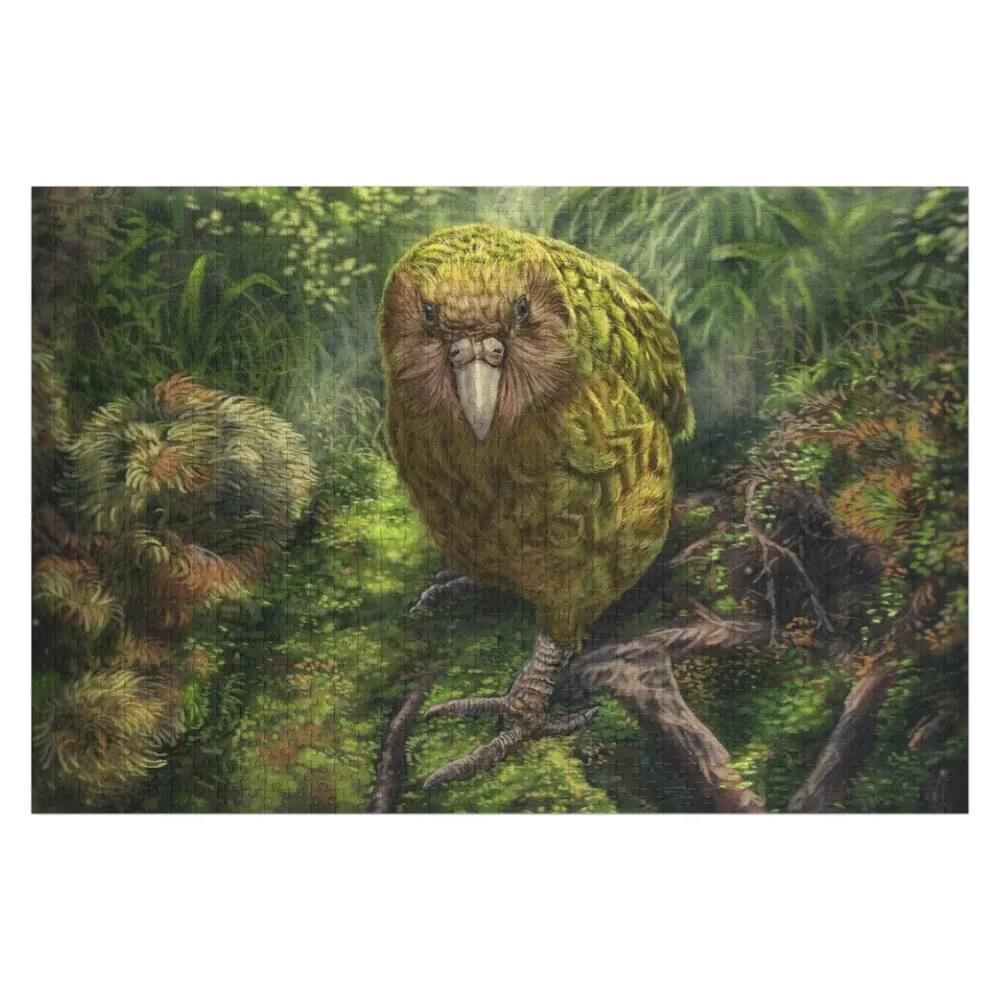 Kakapo Jigsaw Puzzle Picture With Photo Customized Toys For Kids Diorama Accessories Puzzle