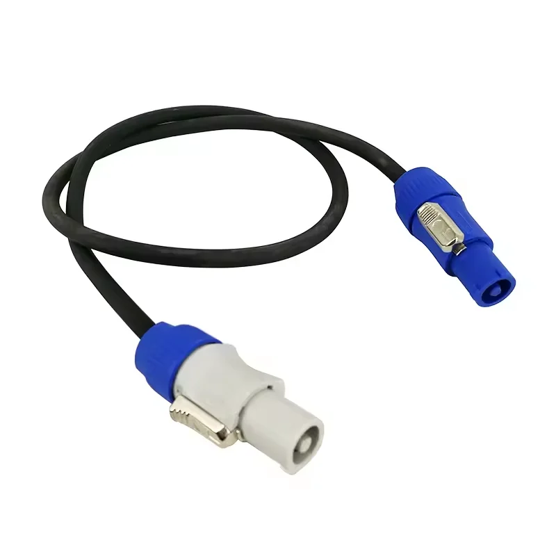 Blue in/White out PowerCON Extension Cable High Quality Black 3 core Power Connect Cable Stage light LED light Event Show