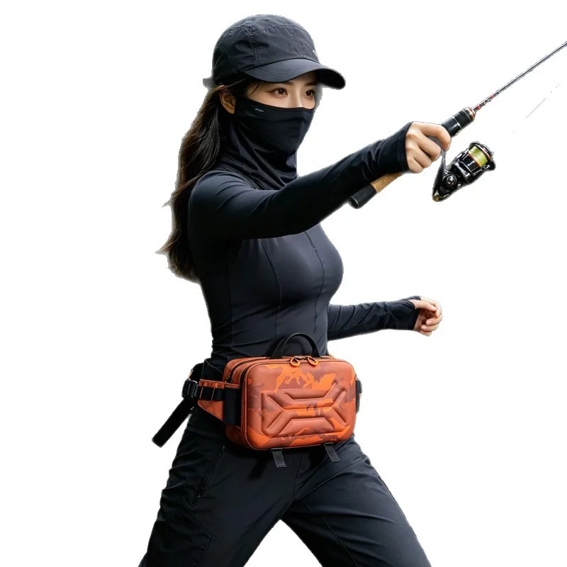 Cross Body Bag Fanny Pack Outdoors Waterproof Lure Pouch Multifunctional Single-shoulder Messenger Bag Backpack Crossbody Bag