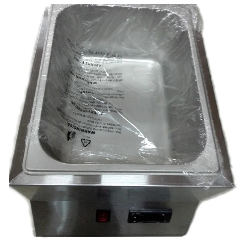 Horno eléctrico de fusión de Chocolate de un solo cilindro, 1 bandeja, de acero inoxidable, para uso comercial y doméstico