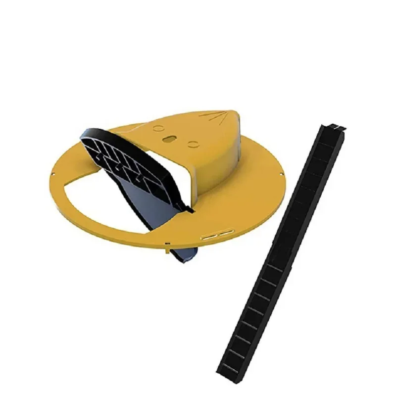 Intelligente muizenval Automatische reset flip cover trap voor het vangen van muizen Muisvangartefact Muizenvallen voor binnen en buiten