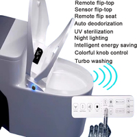 Auto Flip Japanese Smart Toilet Lid Electric Bidet Abattant Wc Japonais Wash Intelligent Toilet Lid Automatic Toilet Seat Cover