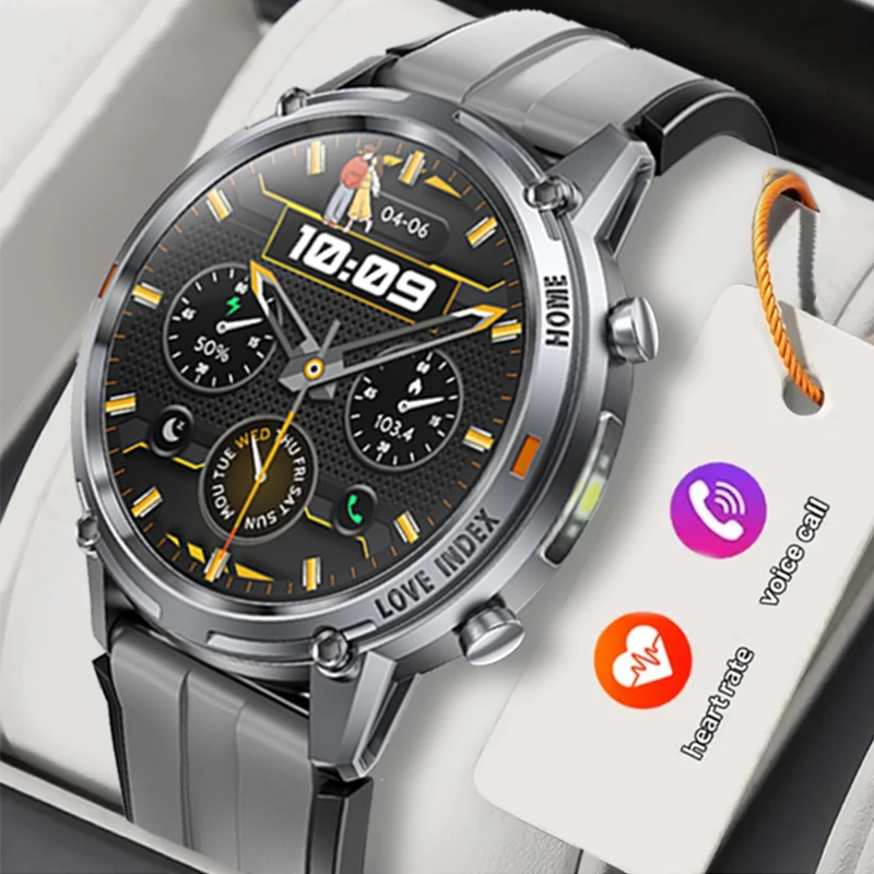 

New Men's Smartwatch With 1.53-inch TFT High-definition Screen and 360 * 360 Resolution Heart Rate Health Monitoring Watch