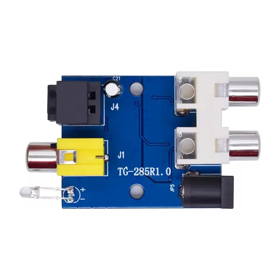 CS8416 CS434 DAC Decoder Board 24BIT 192KHz Coaxial Optical Digital to Analog Converter Module for HiFi