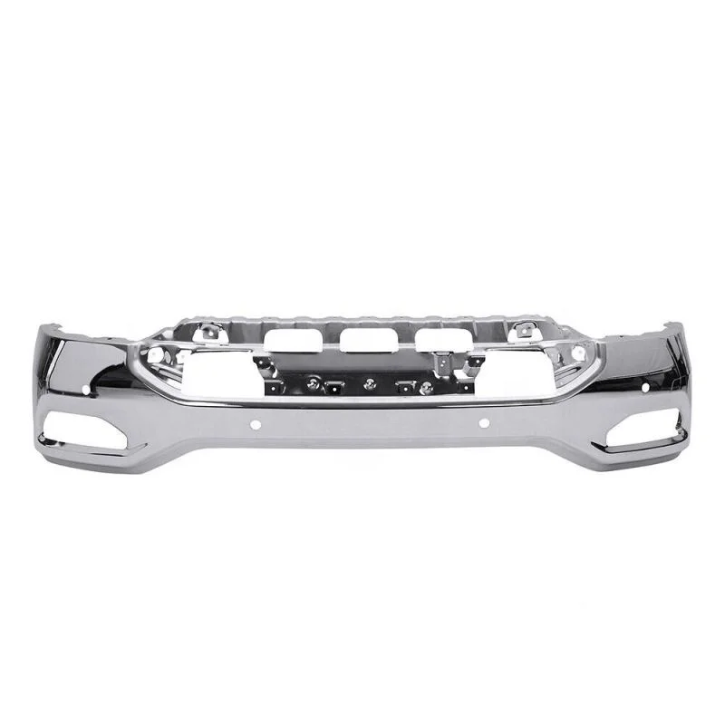 

New Chrome Front Bumper for 2016-2018 GMC Sierra 1500 with Fog Light Cut-Outs and Sensor Holes GM1002866
