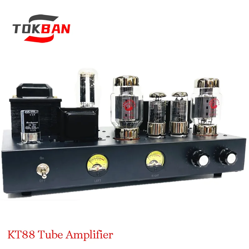 

Усилитель Hi-Fi стерео 2.0 канала TOKABN KT88 12W x 2, ламповый усилитель класса A, DIY-комплект для домашнего кинотеатра