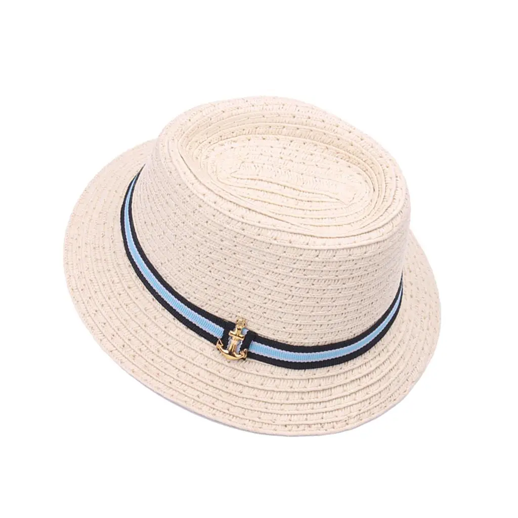 Adorables accesorios de sombrero de paja de color caqui para ropa de muñeca AG de 18 pulgadas