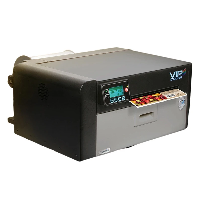 Alta Velocidade Digital Color Label Printer, Rolo a Rolo, Adesivo, Jato de Tinta, Produtos, Acesso a