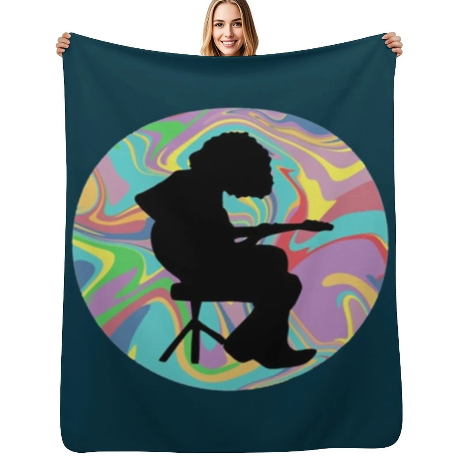

Widespread Panic logo Throw Blanket Warm Cozy Throw Blanket for Living Room Couch